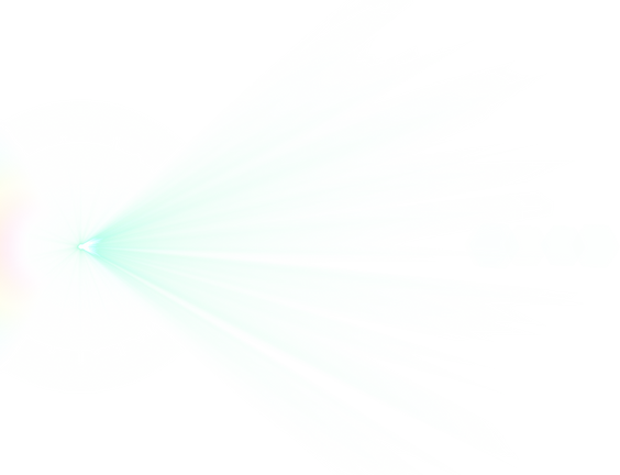 Lighting Effects of Flash with Green Rays